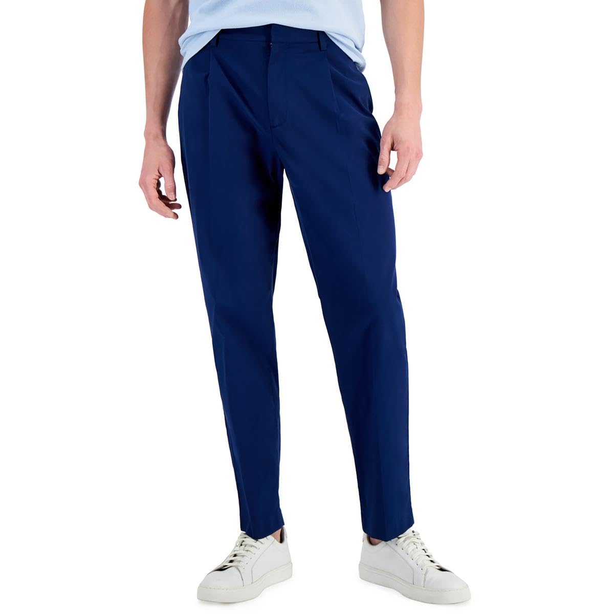 alfani-mens-stretch-pleated-straight-leg-pants-navy-38-32