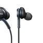 Samsung Earphones by AKG  For Galaxy S8 & S8 Plus W/Extra Ear Gels, Grey, Bulk