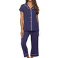 Felina | Cap Sleeve PJ Top w/ Capri Pant (Astral Aura, Large)