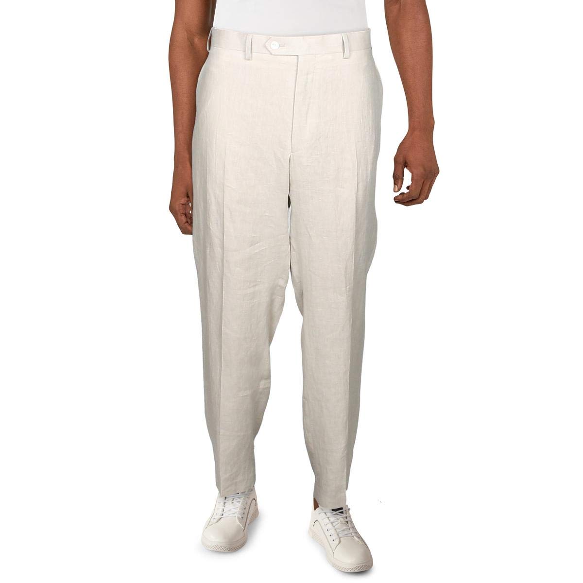 lauren-ralph-lauren-mens-linen-flat-front-dress-pants-tan-33-32