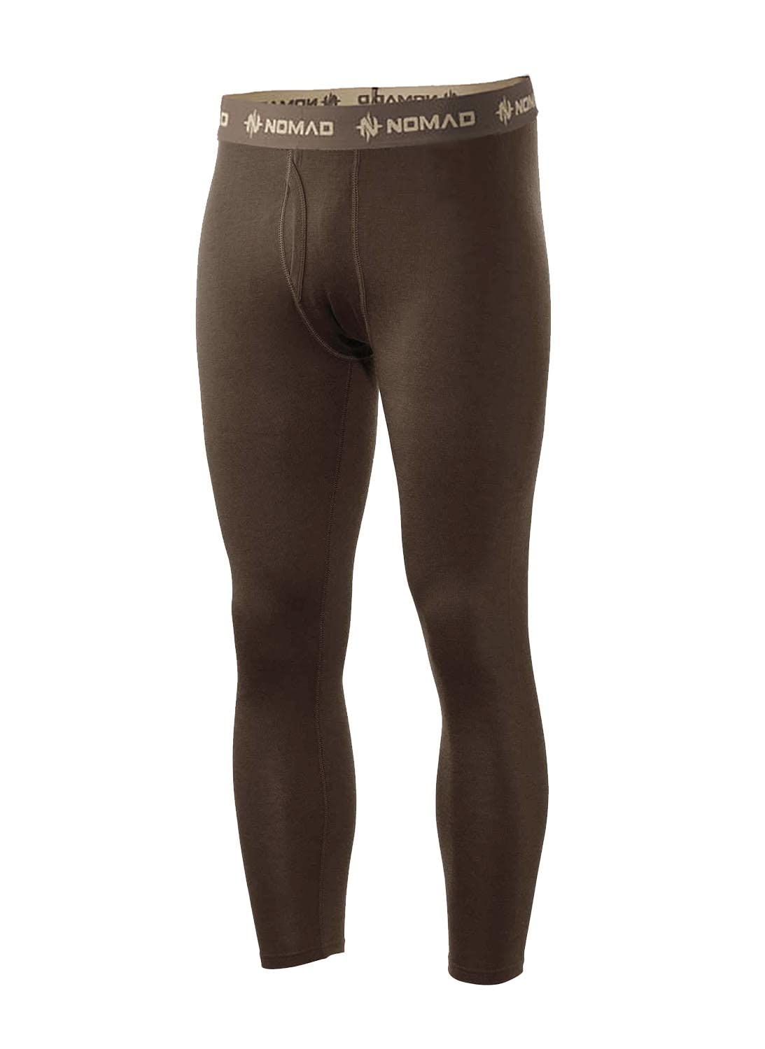 NOMAD Durawool Leggings Quick Drying Merino Wool Base Layer Moss