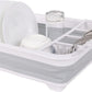 Collapsible Plastic Dish Rack - 3 Colors