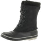 llbean-black-sailcloth-lace-up-snow-boot-womens-size-medium