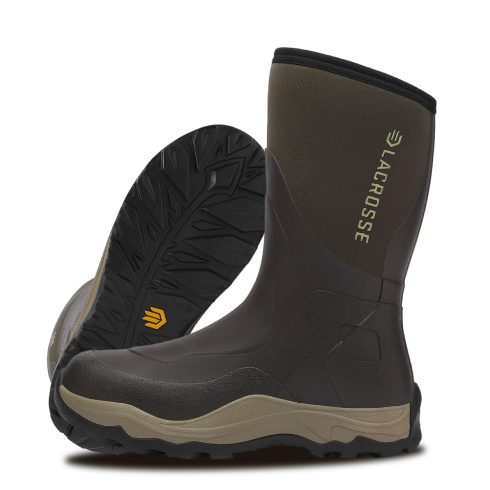 LaCrosse Alpha Agility Field Boot for Men Brown 14 M