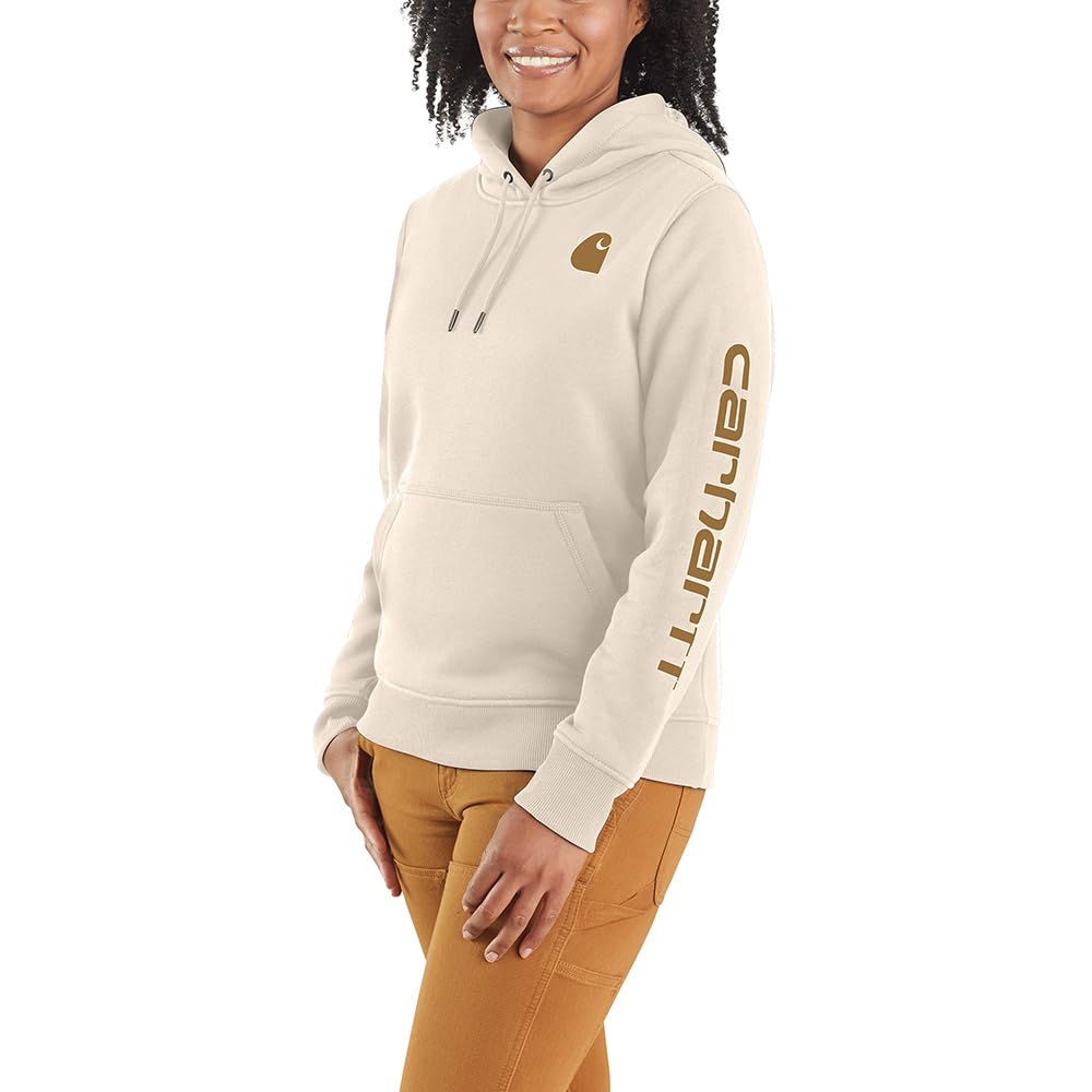 womens-relaxed-fit-midweight-logo-sleeve-sweatshirt-malt-brown
