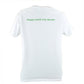 Peace Love Beads Men Adult Mardi Gras Happy Child Life Month White T-Shirt