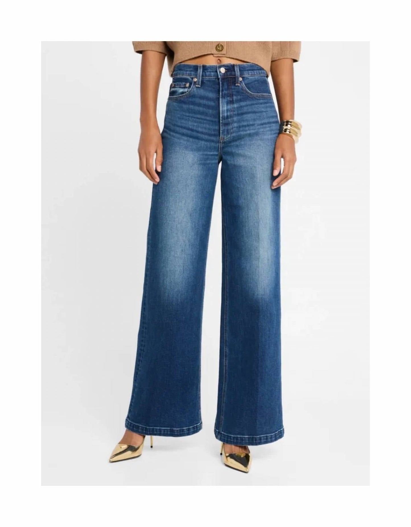 Pistola - Lana High Rise Ultra Wide Leg Jeans