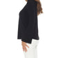 Joseph Ribkoff - Keyhole High Neck Long Sleeve Top