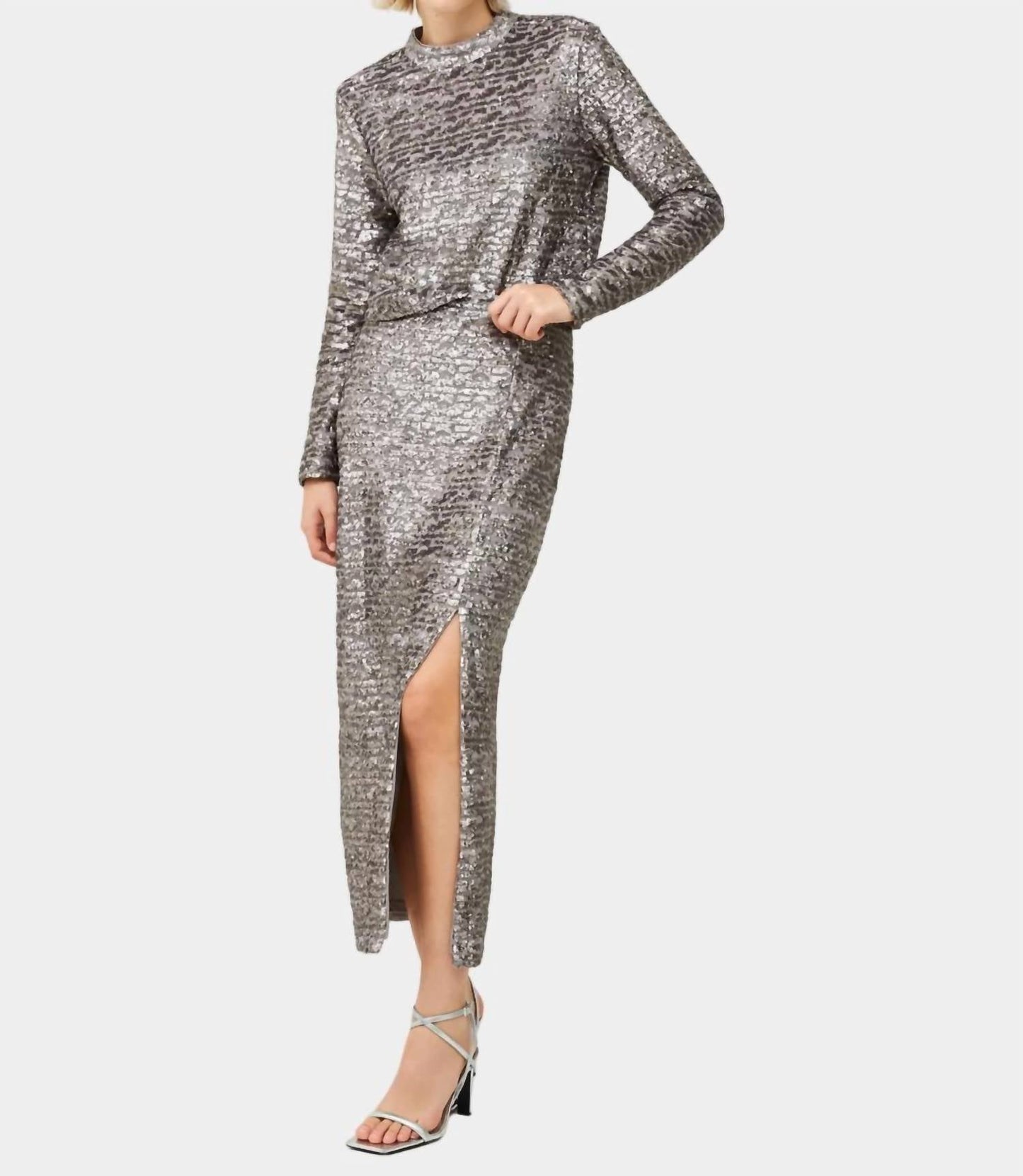 French Connection - Adalynn Sequin Skirt