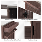 K&K 66.5' Outdoor Kitchen Island for Big Green Egg Grills