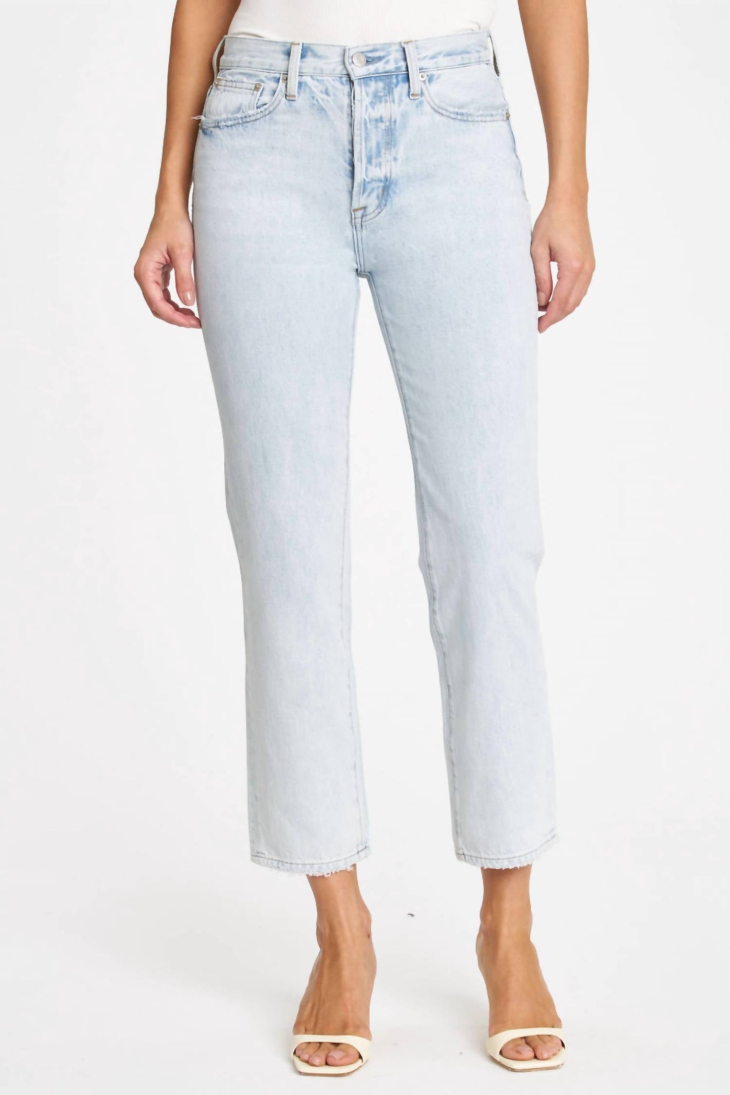 Pistola - Charlie High Rise Straight Cut Jeans