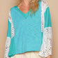Pol - Lacey Bell Sleeve Top