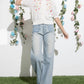 Aaron & Amber - Babies Breath Short Sleeve Cardigan