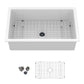 Rectangular Deep Single Bowl Kitchen Sink With Dual Mount Installation