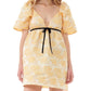 Ganni - Botanical Jacquard Mini Dress