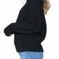 Paige - Lorilee Cold Shoulder Turtleneck Wool Sweater