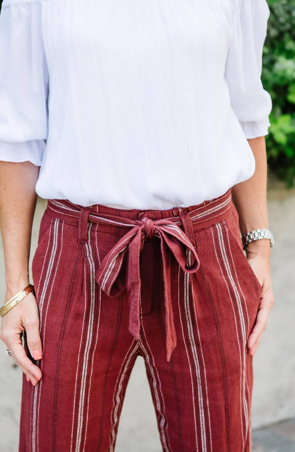 Sanctuary - Inland Sashed Crop Pant