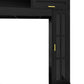 Wall Unit Entertainment Center With Bookshelves For TVs Up To 80"