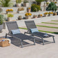 Myers Modern Chaise Lounge Set With Adjustable Back