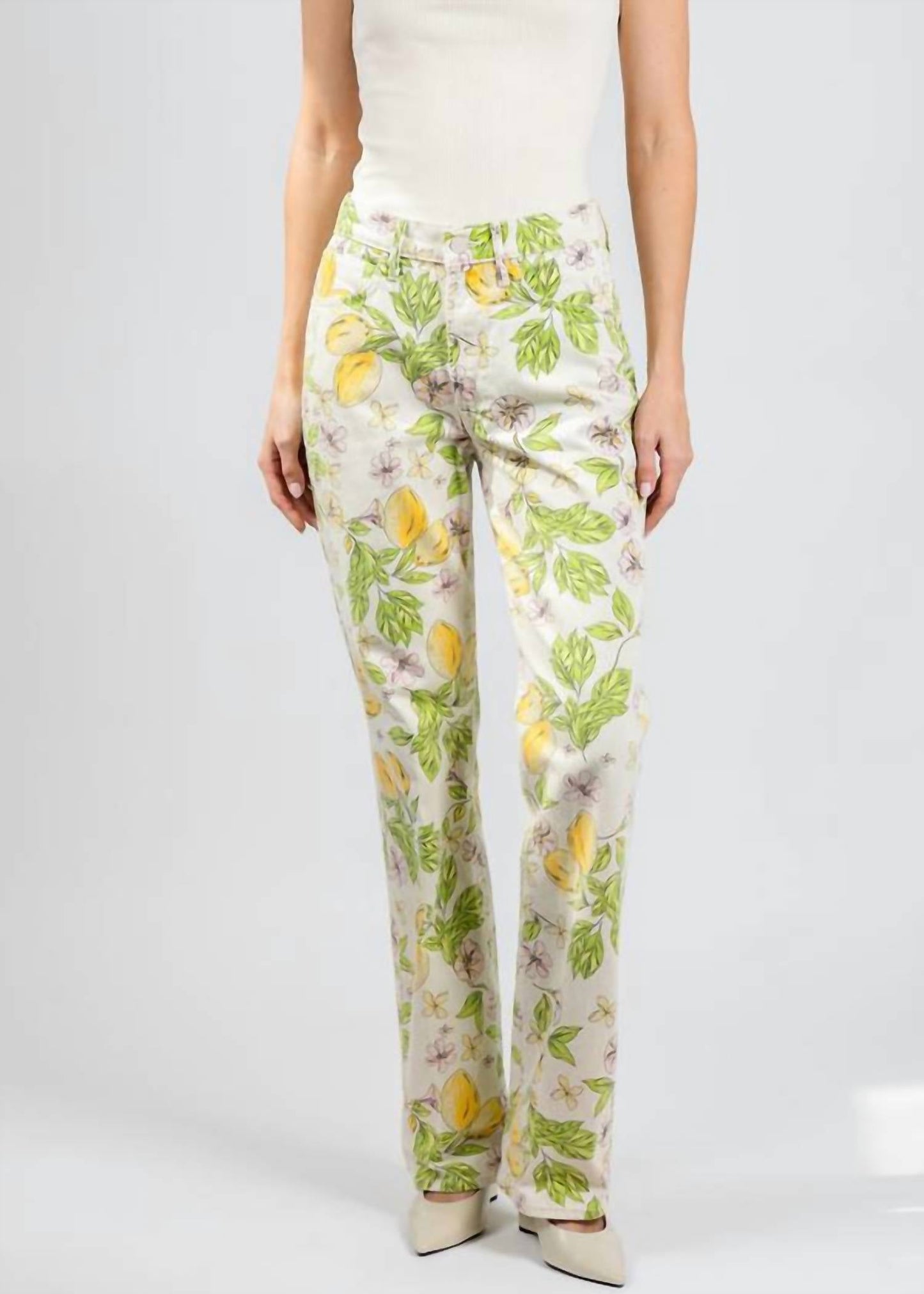 Mother - Kick It High Rise Straight Leg Jeans