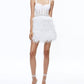 Alice + Olivia - Feathered Mini Dress