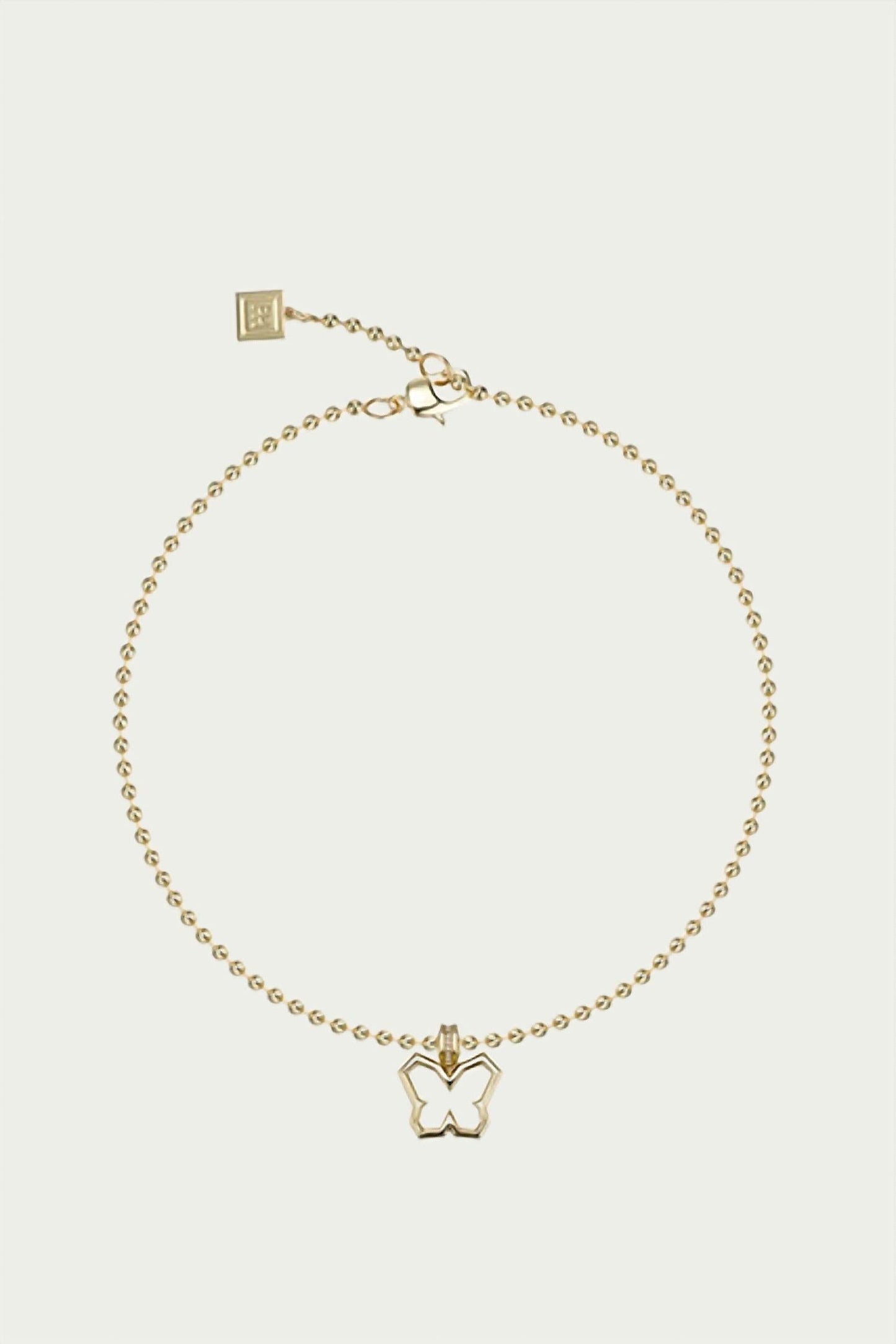 F+H Studios - Y2K BUTTERFLY CHARM NECKLACE