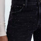 Pistola - Lexi Mid Rise Bowed Straight Jeans