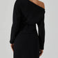 Astr - Kana Off Shoulder Asymmetric Top