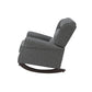 Fabien Rocking Chair in Gray