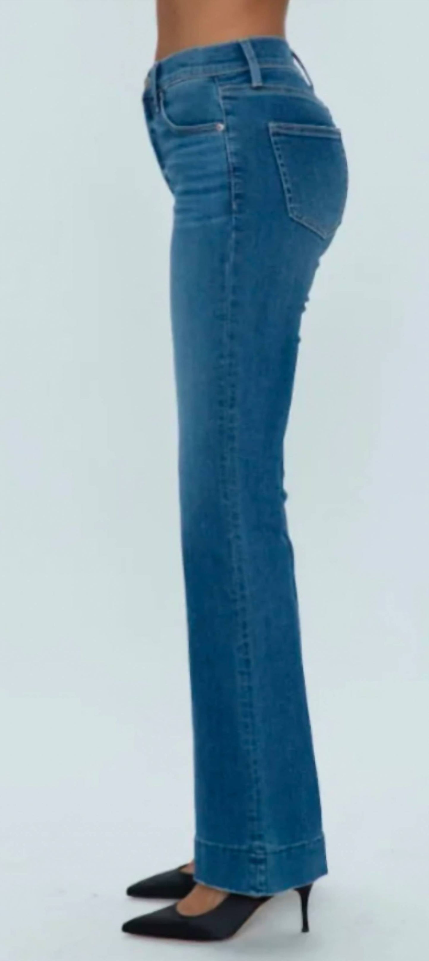 Pistola - KINSLEY MID RISE FLARE JEANS