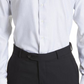 Canali Impeccabile Stripe Dress Shirt in White , Size 18.5
