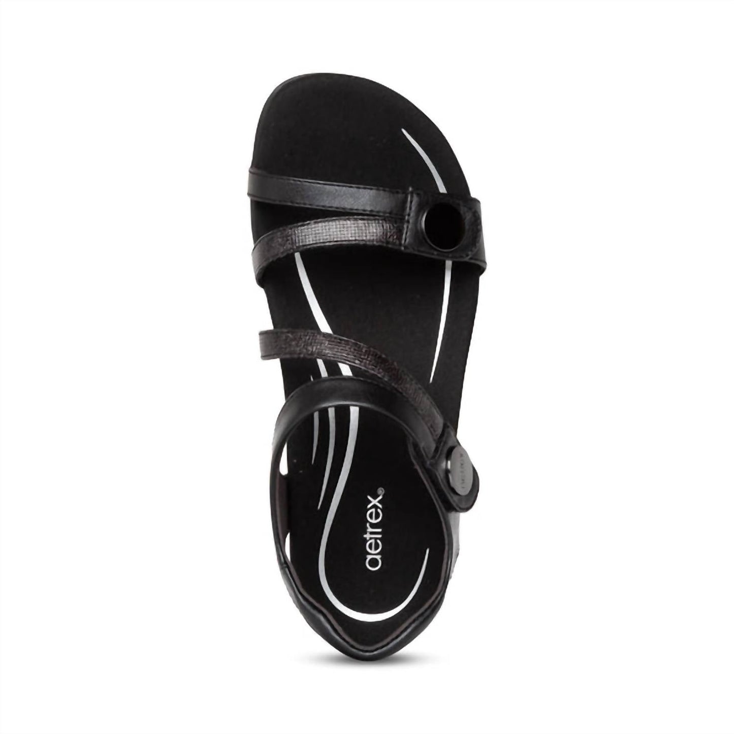 Aetrex - Women's Jess Adjustable Quarter Strap Sandal