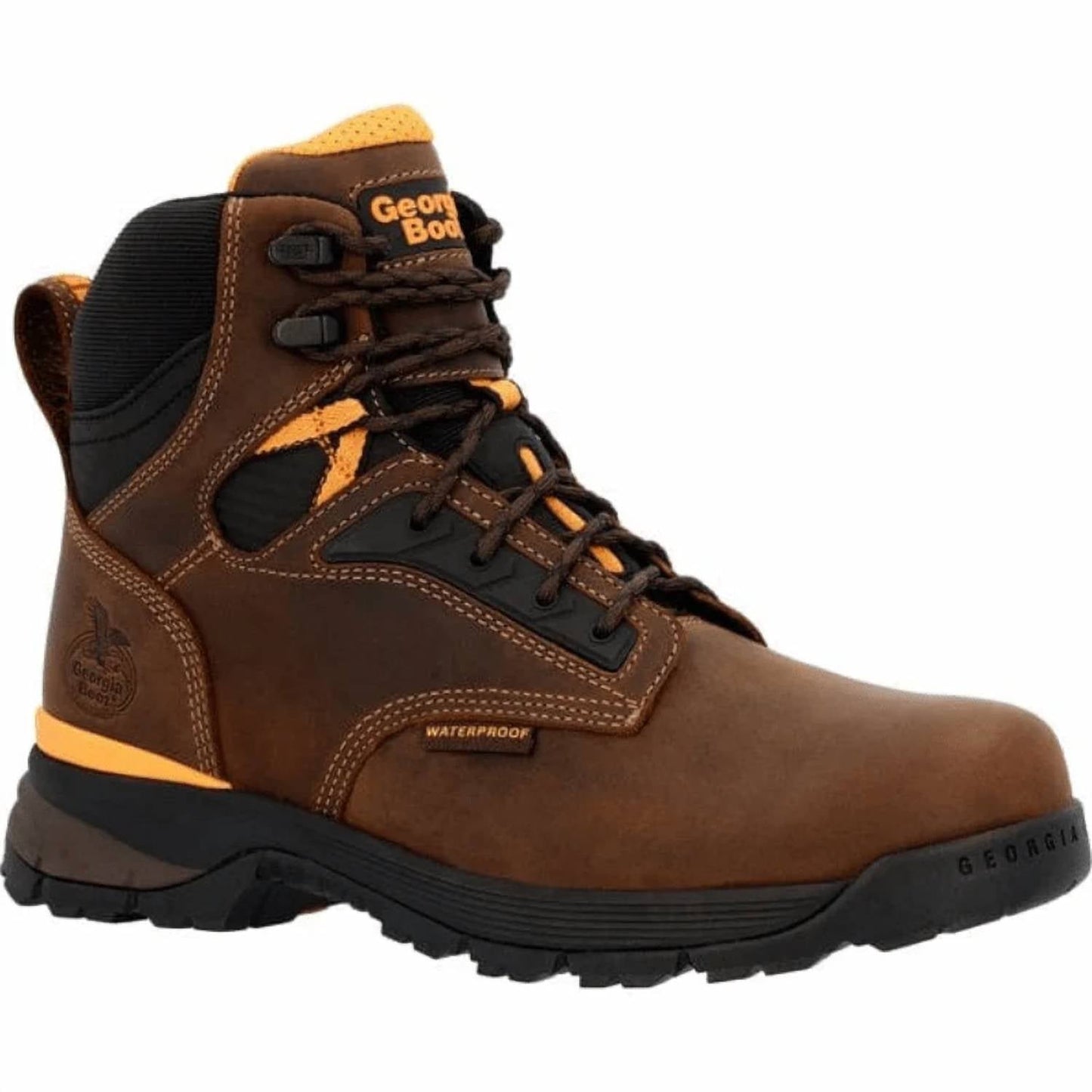 Georgia Boot - Men's Alloy-toe 6" Comfort Core Waterproof Work Boot