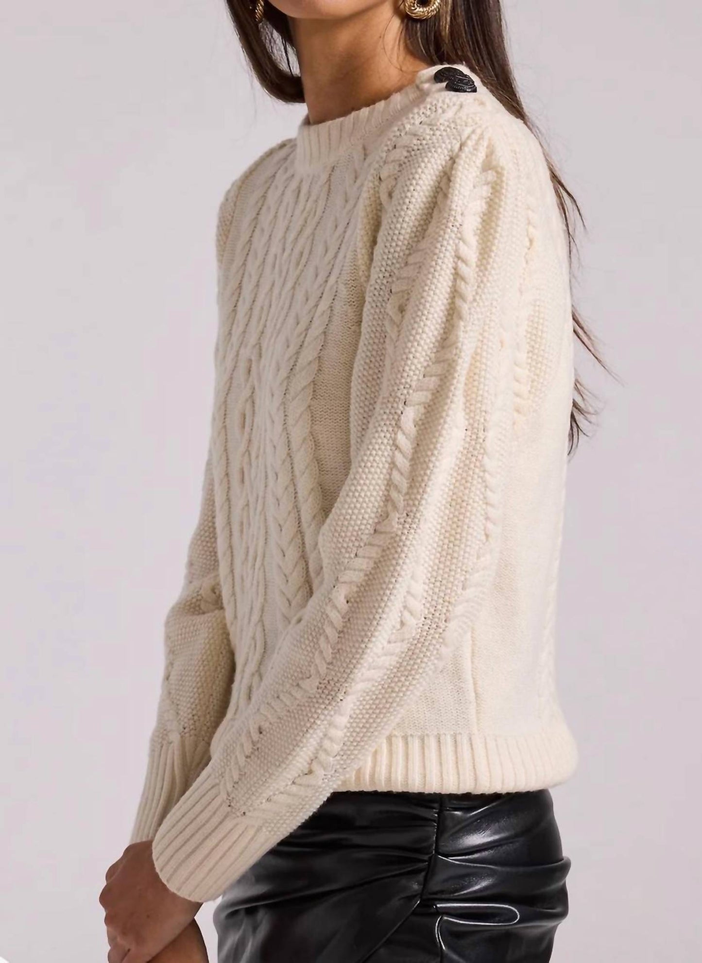 Generation Love - BROOKS CABLE SWEATER