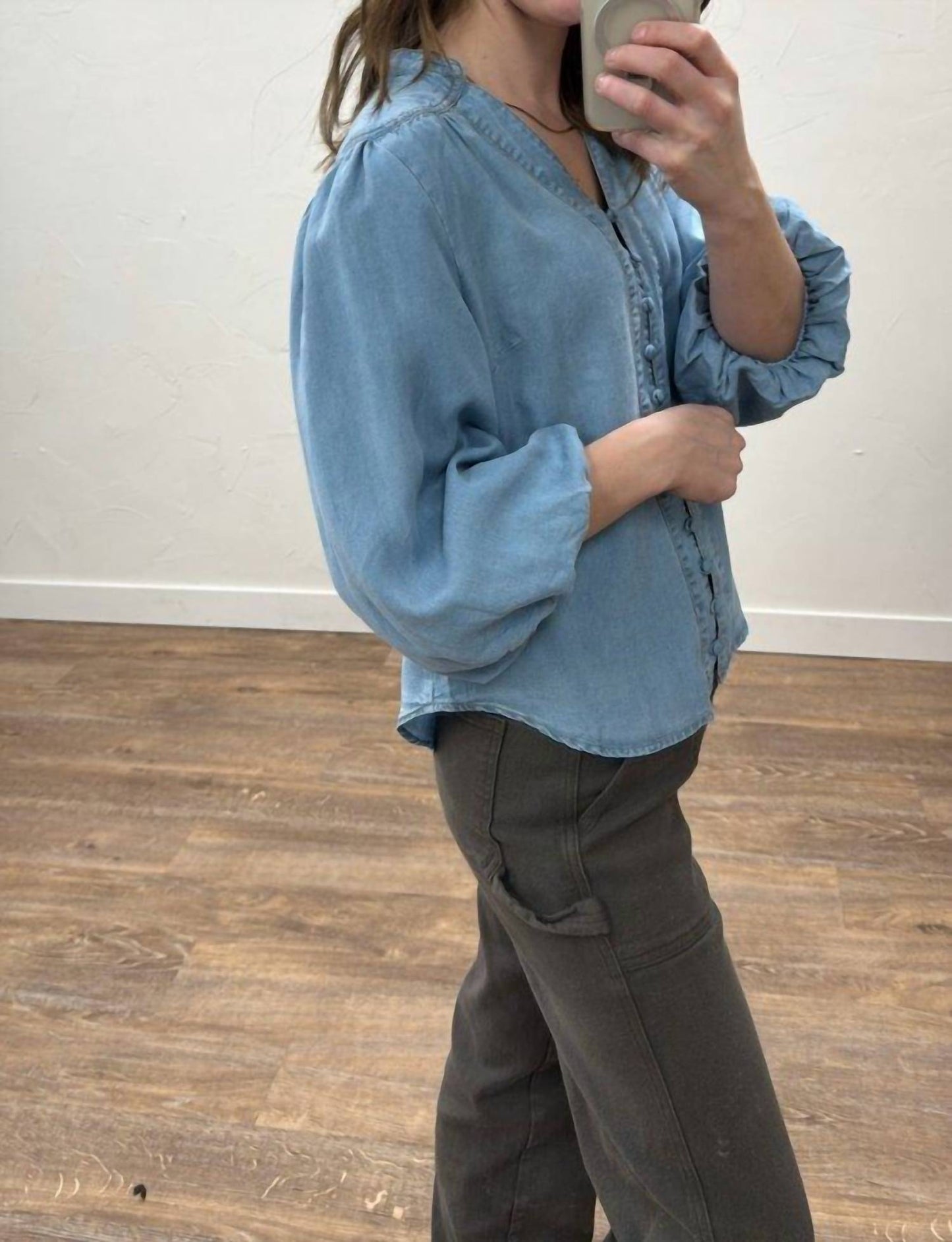 &Merci - Soft Chambray Blouse