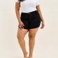 Judy Blue - High Waist Star Studded Slim Denim Short