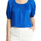 nordstrom-gathered-blouse-blue-surf