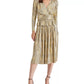 Steve Madden - Darcy Metallic-foil-knit Midi Skirt