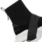 Balmain - Men's B Bold Strap Knit & Suede High-top Sneakers