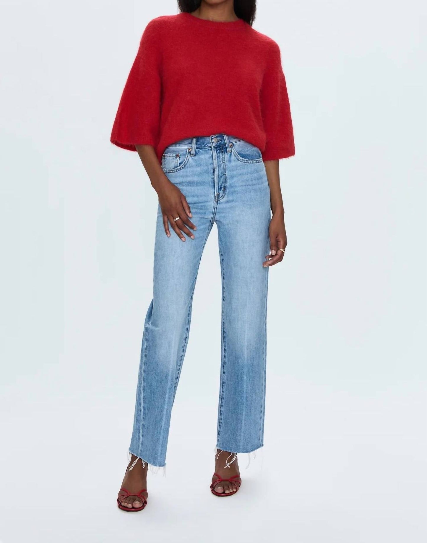 Pistola - Cassie Super High Rise Straight Jean