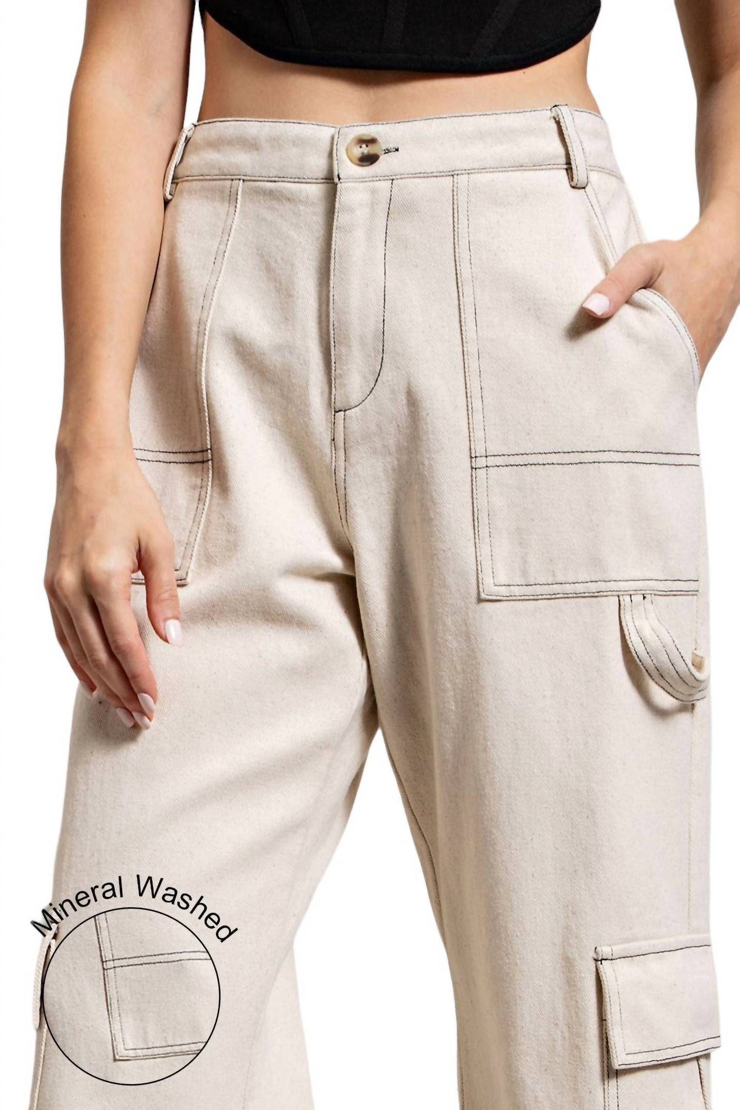 Ee:Some - Women's 2YK Inspired Cargo Pants