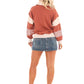 She + Sky - Girl on the Go Colorblock Sweatshirt
