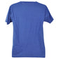 USA Powerlifting Weight Gym Royal Blue Crew Neck Womens Ladies Tshirt Tee