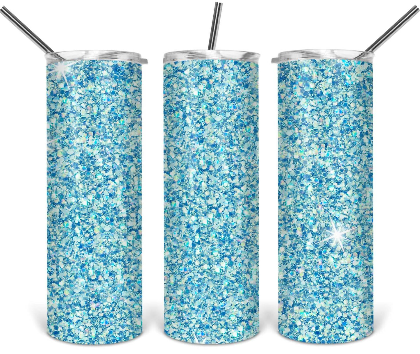Donny Brooks Designs - Glitter Stainless Steel Double Wall Tumbler 20 Oz