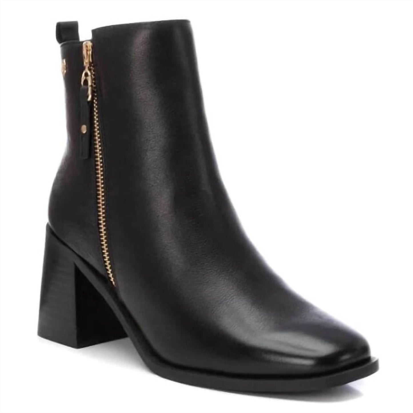 Xti - Women's Carmela Leather Booties