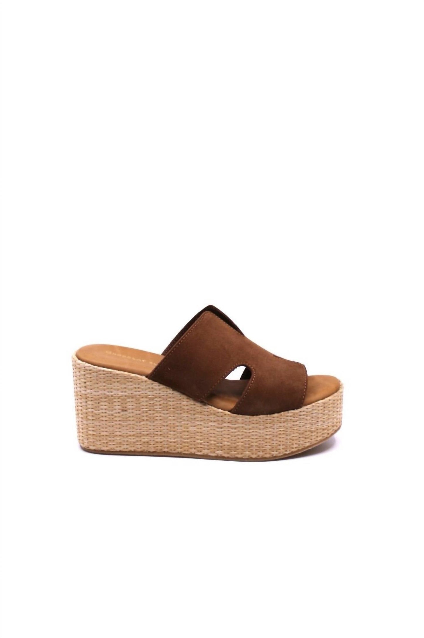 Chocolat Blu - Women's Jamie Raffia Slides