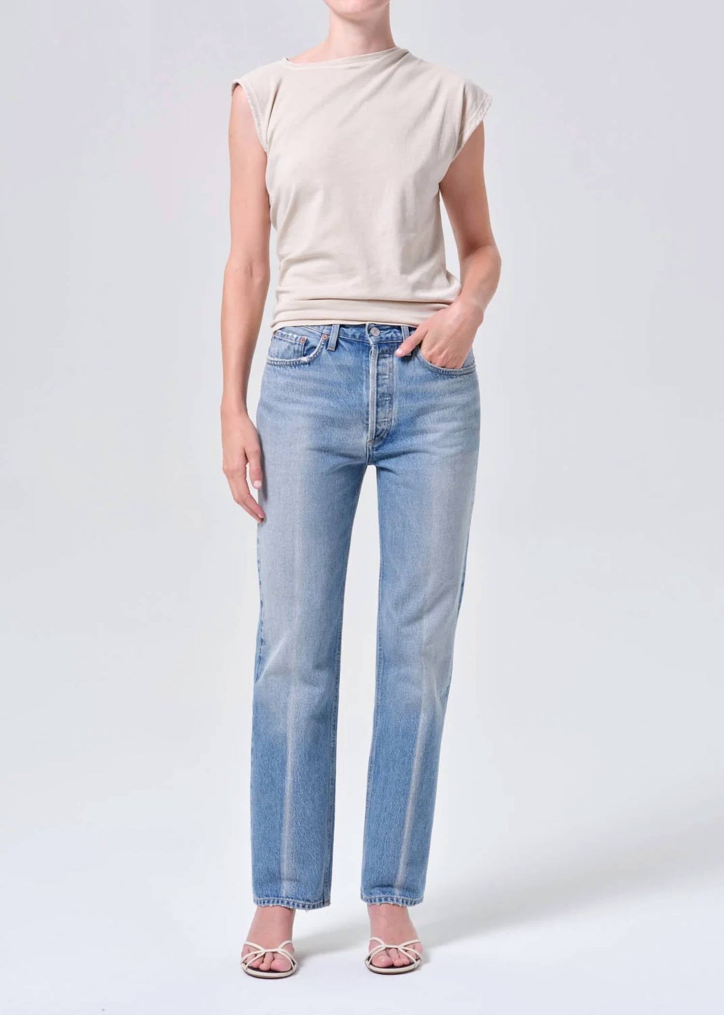 Agolde - Lana Straight Leg Jean