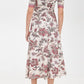 Sea - Cassandra Print Ruched Short Sleeve Dress
