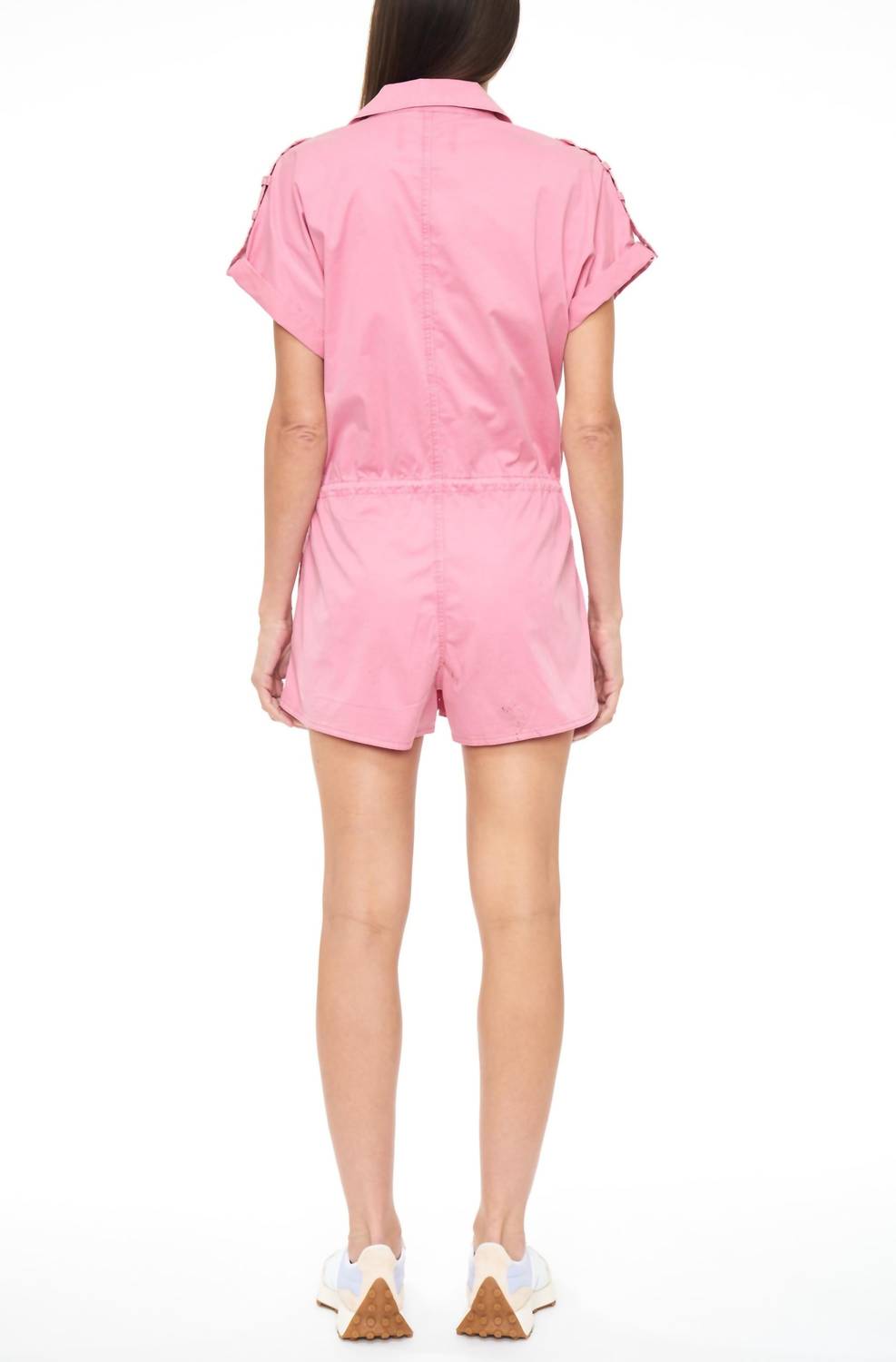 Pistola - Meg Short Sleeve Zip Front Romper