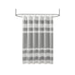 Shower Curtain with 3M Treatment Grey 72x72"
